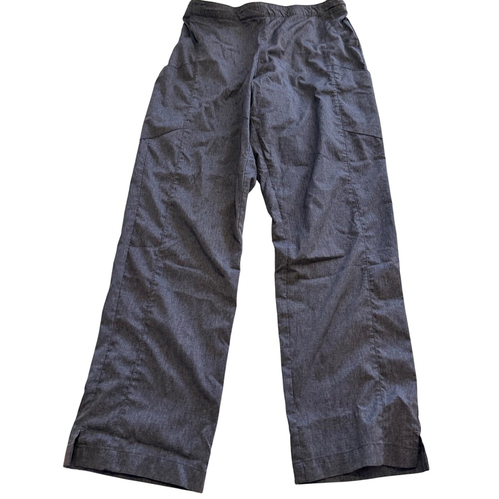 WonderWink W123 Womens Modern Fit Cargo Scrub Pants Heather Gray Large L